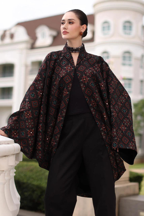 Bareeze 3PC Embroidered karandi Suit with Embroidered Shwal -GA2139