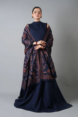 Bareeze 3PC karandi Suit with Embroidered Shwal -GA2142