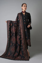 Bareeze 3PC Embroidered karandi Suit with Embroidered Shwal -GA2149