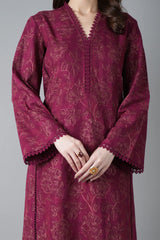 Bareeze 3PC Embroidered karandi Suit with Embroidered Shwal -GA2147