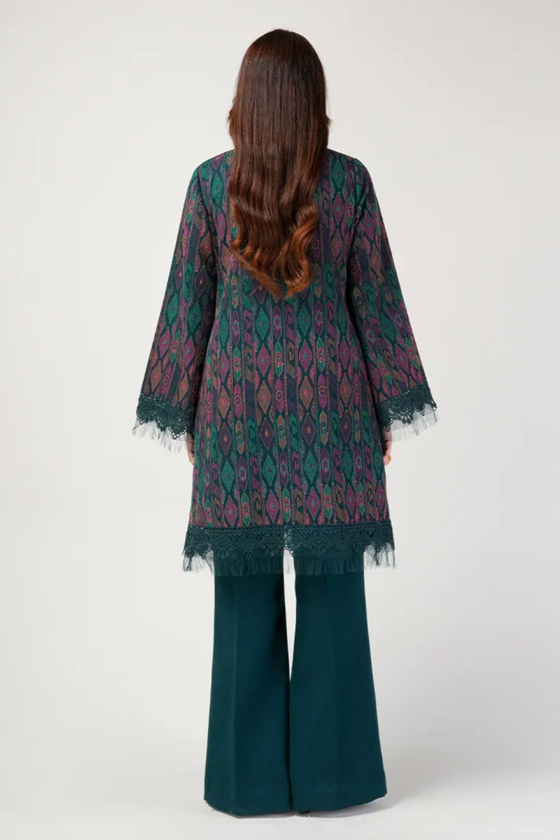 Bareeze Embroidered Lawn 3pc with Embroidered Crinkle Chiffon Dupatta- GA2026
