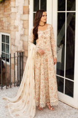 Bareeze Embroidered Lawn 3pc with Embroidered Chiffon Dupatta- GA1877