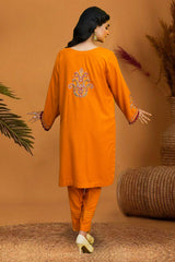 Zooj Yasna Embroidered Dhanak 2pc- GA1959