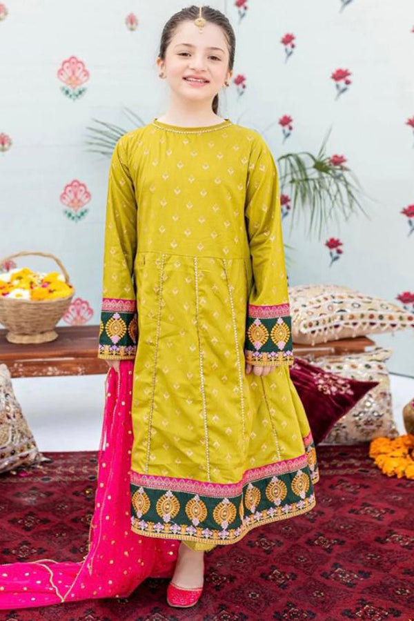 HOT Lawn Dress Baby Shalwar Design Lawn Frock Design Lawn