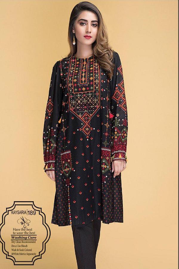 Kayseria Fully Embroidered 2Pc linen -GA10182