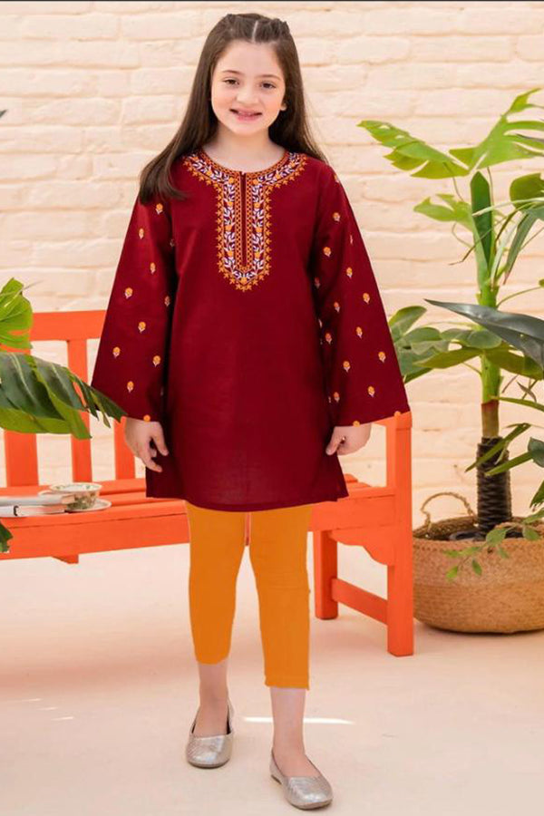 Ziva Fully Embroidered  Lawn 2Pc-Ga1649