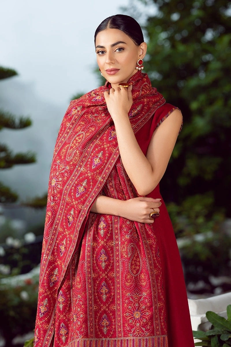 Bareeze Embroidered Lawn 3Pc with Heavy Embroidered Dupata-Ga1676