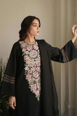 Zara Shahjahan Winter 3PC Embroidered Dhanak Suit with Embroidered Dupatta -GA102191