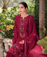 Bareeze 3PC Embroidered Lawn Suit with pure chiffon Dupatta -GA102123